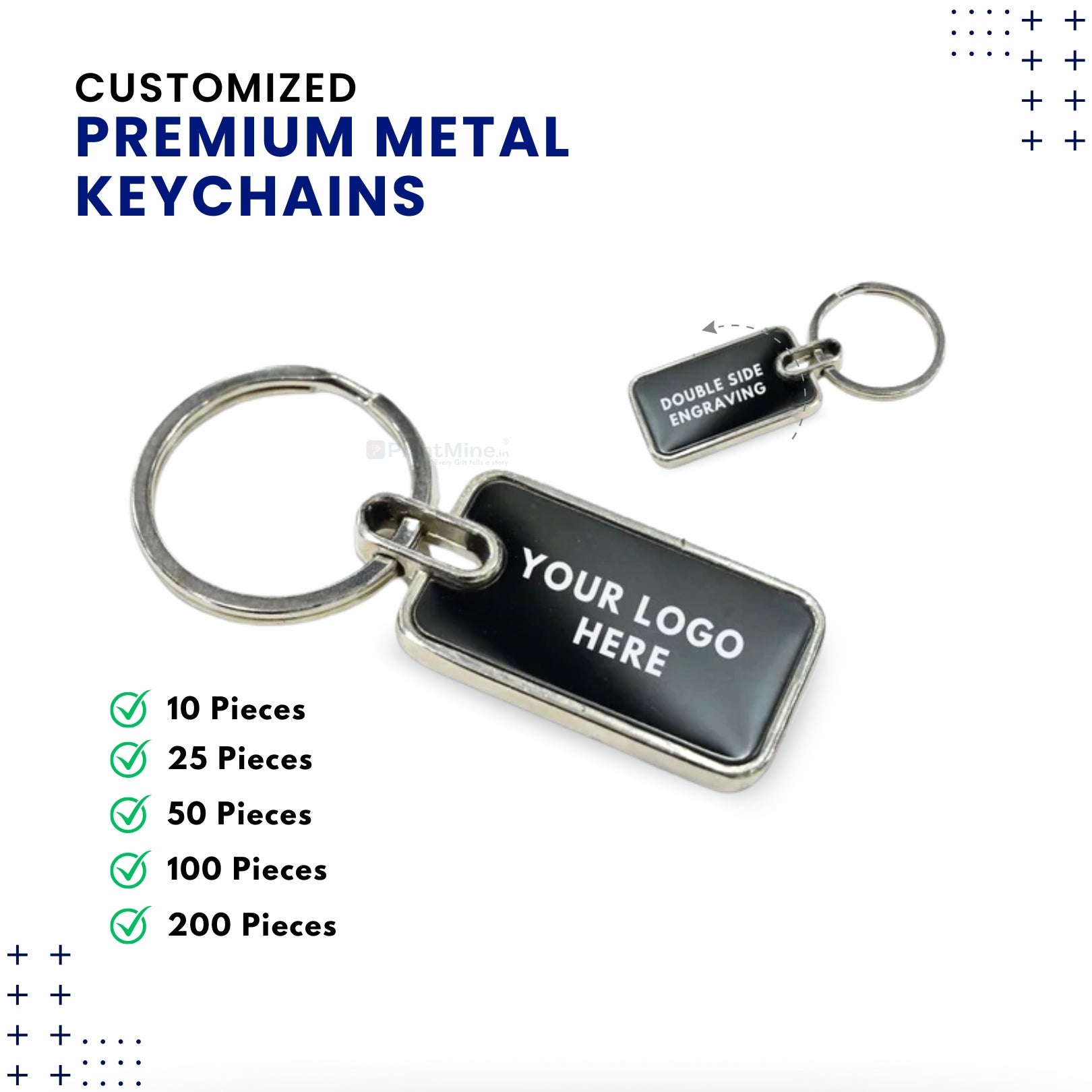 Premium Metal Keychain Best for Corporate Gifting
