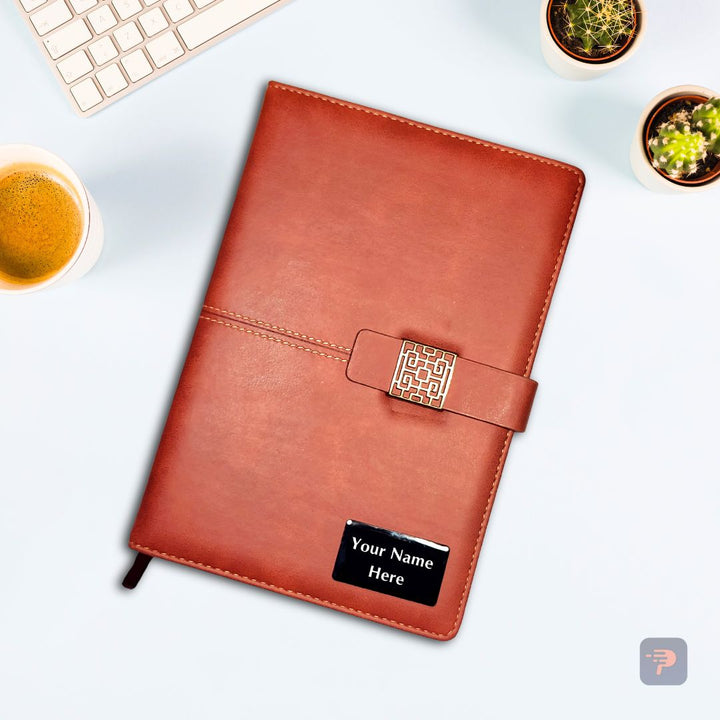 Personalized notebook for inauguration | Customized planner for gifting
