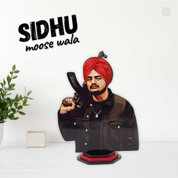 Sidhu Moose Wala Caricature | Legends Miniature - PrintMine Main