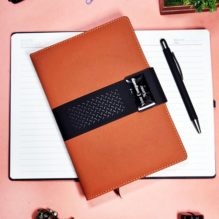 Premium personalize dual tone corporate Notebook PrintMine | Personalized executive diary