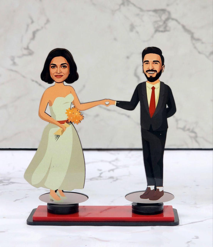 PrintMine | Cute Couple Caricature | Best gift for your Loved Once