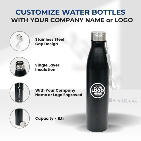 Premium Water Bottle | Best for Corporate Gifting | PrintMine.in