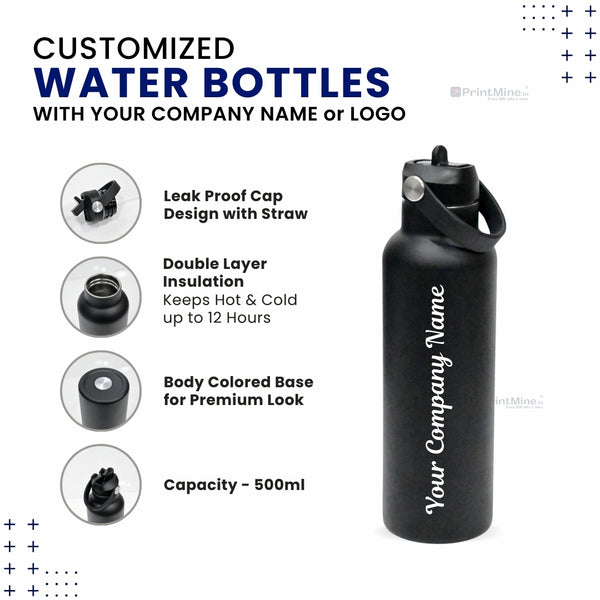 Premium Water Bottle | Best for Corporate Gifting | PrintMine.in