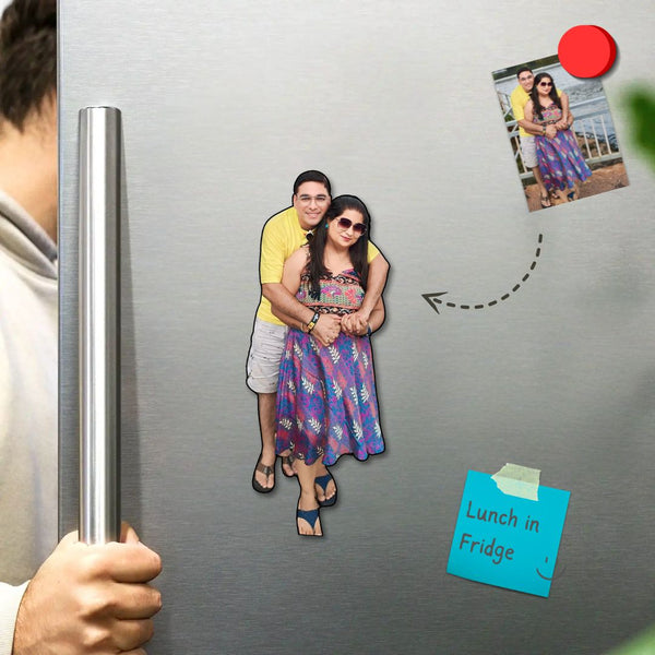 Custom Fridge Magnet | Photo Magnet | Mini You Magnet: Your Memories, Magnified!