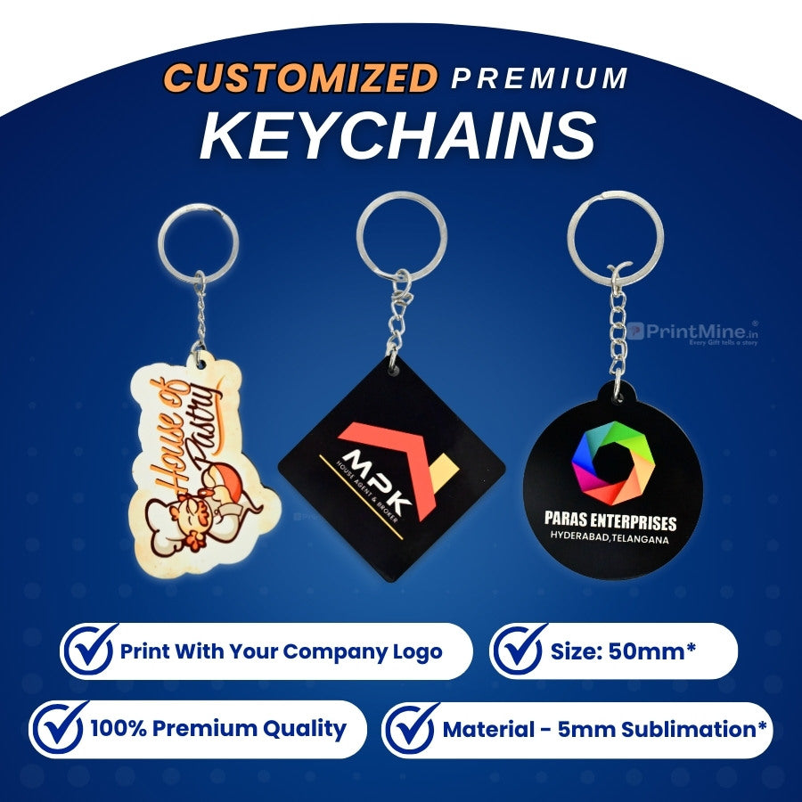 Premium Customized Keychains | Best for Brand Promotion