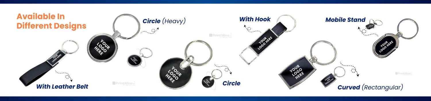 Premium Metal Keychain Variants | Best for Corporate Gifting