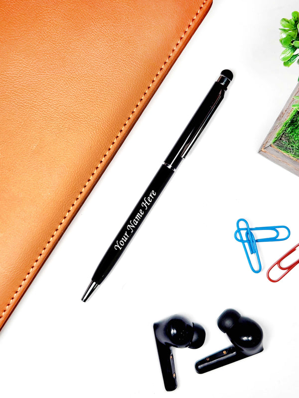 Stylus Touch Personalized Pen with with Name Engraved Design 08