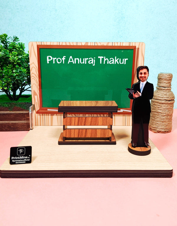 3D Miniature Table Top for Teacher/Professor