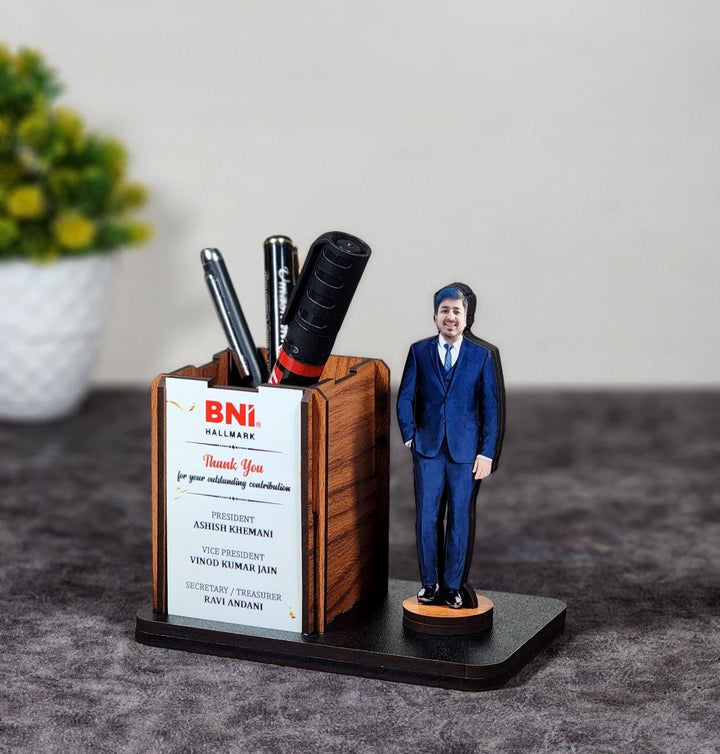 Custom Pen Stand with Miniature - PM170 - PrintMine Main